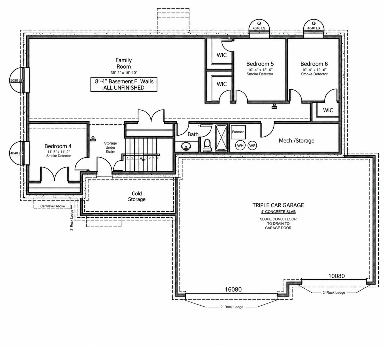 Rockford basement plan
