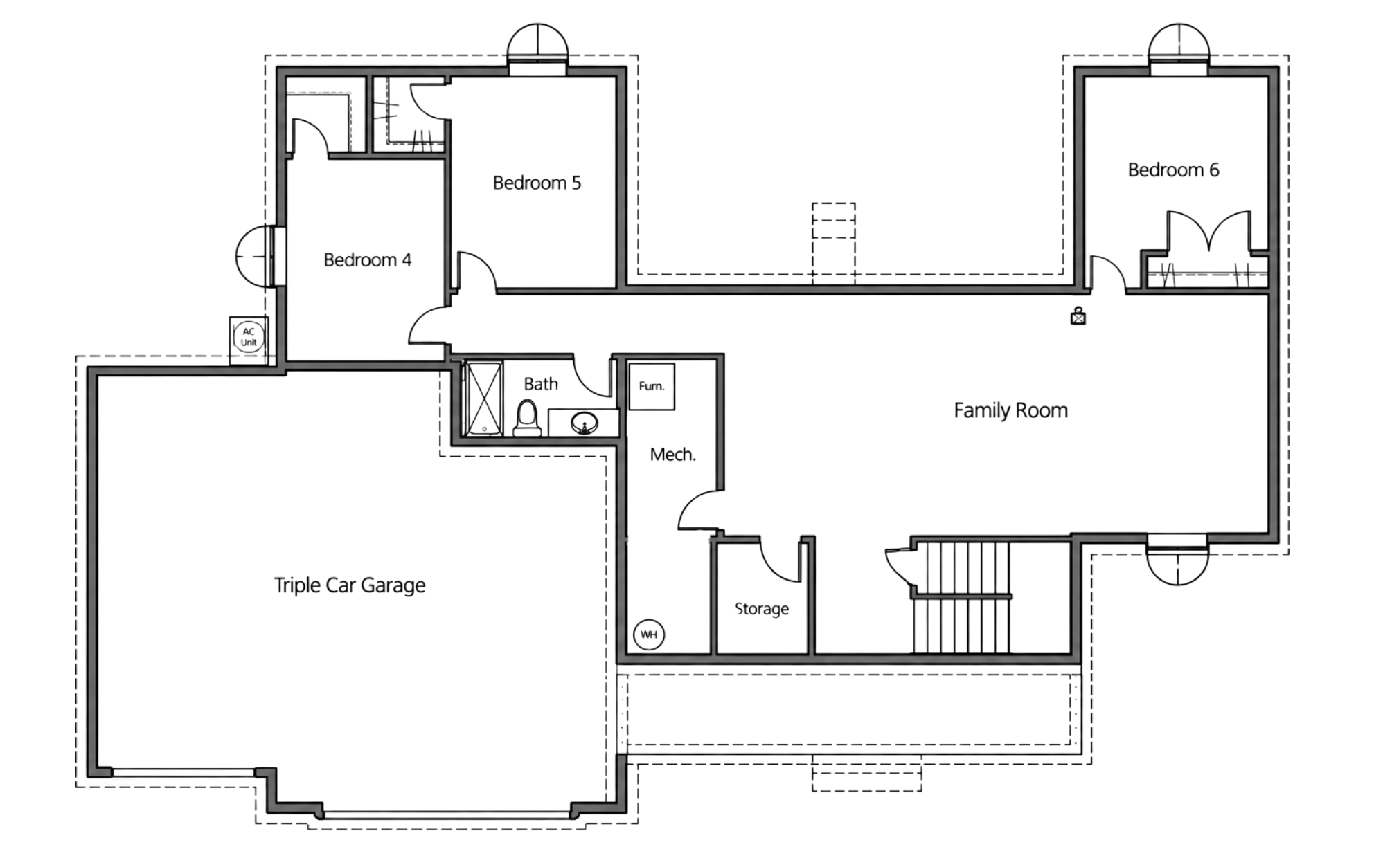 Willow basement plan