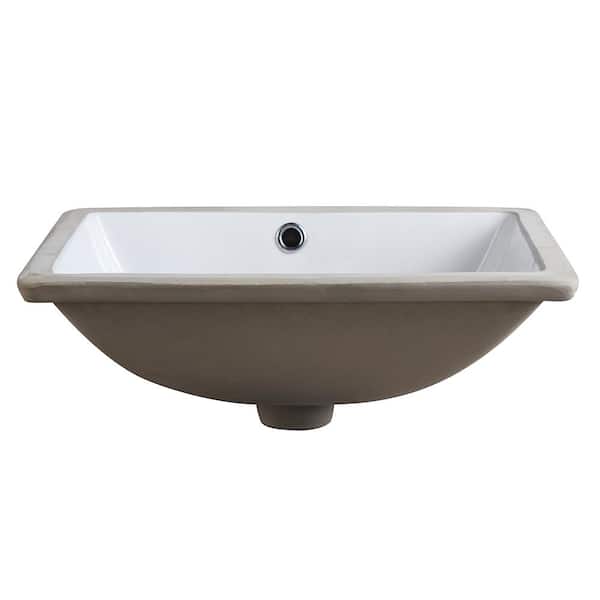 Rectangular Undermount Sink