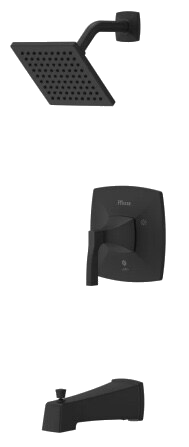 Pfister Holliston Tub/Shower - Matte Black