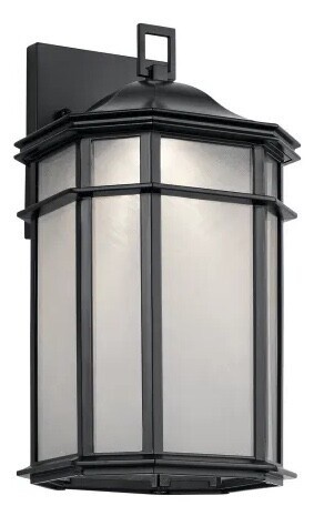 Kichler Kent Wall Light - Black