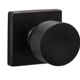 Sure-Loc Modern Bergen Square Knob -Vintage Bronze