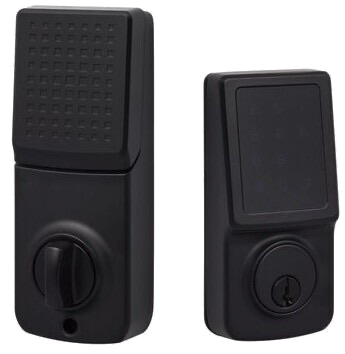 Flat Black Sure-Loc Touch Screen Deadbolt