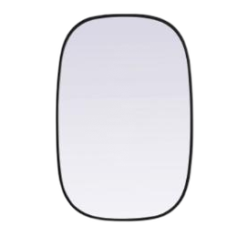 Elegant Lighting Modern Oval Mirror
