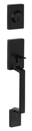 Sure-Loc Stockholm Handleset - Flat Black