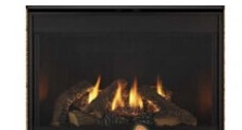 Heat n Glo DV3732 fireplace insert, client-provided photo
