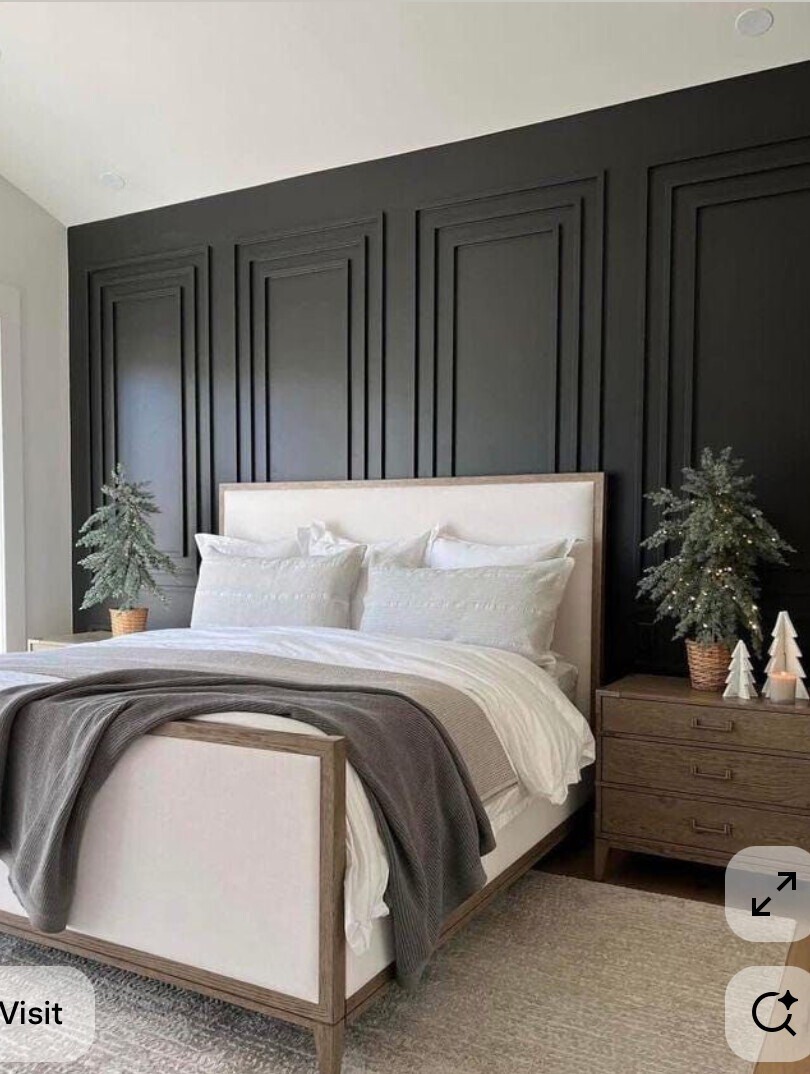 Accent wall style, client-provided reference photo
