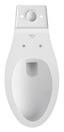 Toilet top view, client-provided reference photo