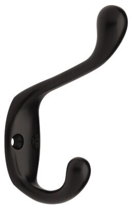 Mudroom coat hook, client-confirmed photo