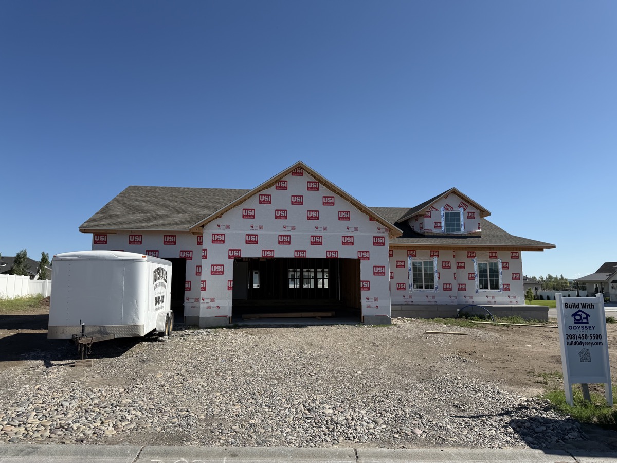 2821 Granite Falls Drive — home under construction